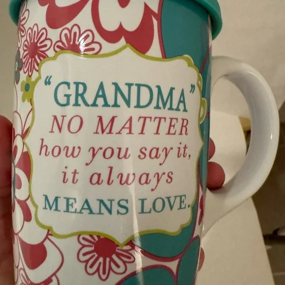 MUG “grandma no matter how you say it always means love NEW 16oz microwave safe - Picture 5 of 6